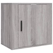 MAISON CHIC Stenska Nočna omarica - Nočna miza siva sonoma 50x30x47 cm, (21686809)