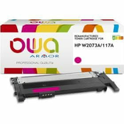 OWA Armor toner, združljiv s HP W2073A, 117A, 700st, rdeča/magenta