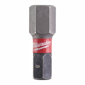 MILWAUKEE Udarni bitsevi HEX SHOCKWAVE ojacani 1/4” 8 x 25mm