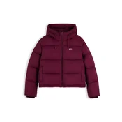 Tommy Jeans Zimska jakna bordo