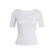 ADIDAS PERFORMANCE Funkcionalna majica ALL ME ESS bela