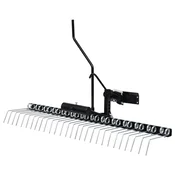 Vidaxl Česalo za vrtno kosilnico 109 cm
