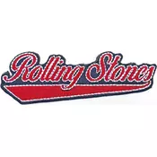 The Rolling Stones Baseball Script Našitek za šivanje