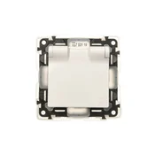 LEGRAND VALENA LIFE Enojna vtičnica z/brez 2P+Z SCHUKO IP44 z roletami bela 753119