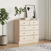 Greatstore Predalnik ALTA 77x35x73 cm trdna borovina
