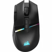 CORSAIR DARKSTAR RGB MMO bežicni gaming miš za MMO, crni (CH-931A011-EU)