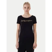 EA7 Emporio Armani Majica 7W000978 AF10373 UC001 Črna Slim Fit