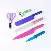 IRIS KT-242 RAINBOW set kuhinjskih noževa od 6 komada