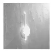 Ondaluce - LED prigušiva zidna svetiljka JAMES LED/16W/230V bela
