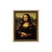 Reprodukcija Leonadro Da Vinci, Mona Lisa 24 x 29 cm