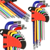 shumee Imbus ključi, torx ključi, komplet torx ključev T10-T50