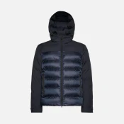Blue mens jacket Geox Sapienza Hoojkt - Men