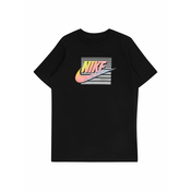 Nike Sportswear Majica FUTURA RETRO, črna