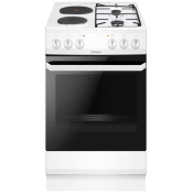Hansa FCMW58049 Plinski šporet, 4 grejne ploce, Beli