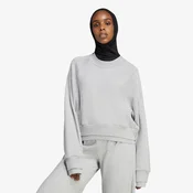 Mikina adidas Winterized Double Crew Sweatshirt Medium Grey Heather XL