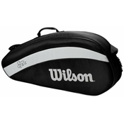 Wilson Roger Federer Team Racket Bag 3 Black