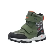 KangaROOS Škornji K-FR Laser temno siva/oliva/oranžna/črna