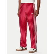 adidas Donji dio trenerke Firebrid Pinstripes Track KR7230 Crvena Regular Fit