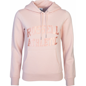 Russell Athletic PULL OVER HOODY, ženski pulover, roza A21012