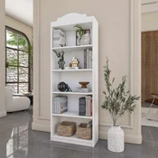 Hanah Home polica za knjige HC130, 60 cm, bela