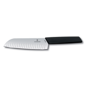 Victorinox - Kuhinjski nož santoku SWISS MODERN 17 cm črna