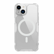 Magnetic Case Nillkin Nature TPU Pro for Apple iPhone 14, White (6902048248571)