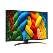 LG NanoCell AI 43NANO81A6A 109.2 cm (43) 4K Ultra HD Smart TV Wi-Fi Black