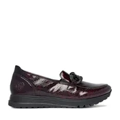Mokasini Rieker CEO-49051-35 Bordo rdeča