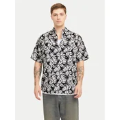 Jack & Jones Srajca Joshua 12271089 Črna Wide Fit