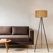 Aberto Design Podna lampa Fisco 07, 155 cm, E27, Crna