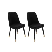 Hanah Home Hugo 366 V2 Stolice, Crne