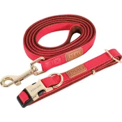 466765RGE Zolux Povodac IMAO Mayfair Crveni 15mm / 1,2m