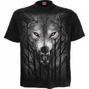 Gothic in punk majica moška - FOREST WOLF - SPIRAL - E030M101