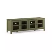 Zelena TV omarica iz masivnega bora 150x50x40 cm Alessandra – Marckeric