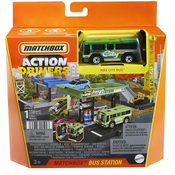 Set za igru Matchbox - Action Drivers, Autobusna postaja