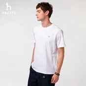 Hazzys Muška majica, Okrugli izrez, Bela