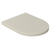 SAPHO INFINITY SLIM WC sedalo, počasno zapiranje, snemljivo, slonokoščeno