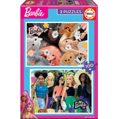 Educa Puzzle Barbie 2x100 kosov