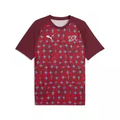 PUMA Switzerland Warmup Jersey Men, Football, Regal Red/White, XXL