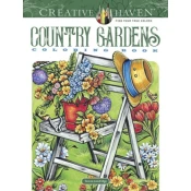 Creative Haven Country Gardens Coloring Book
