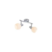 LED spot svetiljka DOXY 2xE14/4W/230V sjajni hrom
