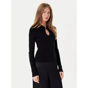 Marella Pulover Plume 2525366111 Črna Slim Fit