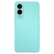 AVIZAR Ovitek za Samsung Galaxy S25 Edge Soft-Touch iz poltrdega silikona, Turkizna, (5000190286)