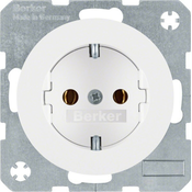 Berker Berker SCHUKO vtičnica vtičnica pows/gl 41432089, (20993756)