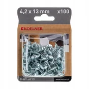 WF vijak za tanko pločevino in les 4,2x13 mm, [OP 100]