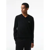 Lacoste Pulover AH1951 Črna Regular Fit