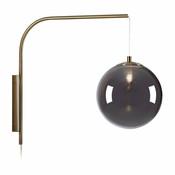 Stenska svetilka v črno-bronasti barvi (dolžina 47,5 cm) Dione - Markslöjd