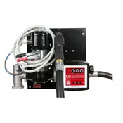 Piusi Panther pumpa za tocenje nafte 24V/12V, 70/30 l/min - sa mehanickim meracem