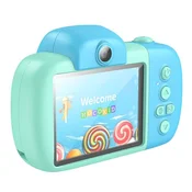 Hoco Digitalni fotoaparat za otroke Hoco 2 MP 2,4" Full HD DV201 modri 0INT