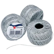 ŠPAGA UKRASNA METALIK FI-2 MM/20M PRASENT 127-631 SREBRNA